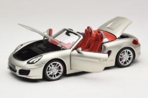 Porsche Boxster S 987 Grijs Metallic Minichamps 1:18 110062030 Metaal — afbeelding 2 van 8