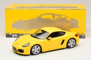 Porsche Cayman 981 Geel Minichamps 1:18 110062220 Metaal — afbeelding 8 van 8