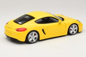 Porsche Cayman 981 Geel Minichamps 1:18 110062220 Metaal — afbeelding 3 van 8