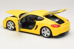 Porsche Cayman 981 Geel Minichamps 1:18 110062220 Metaal — afbeelding 5 van 8