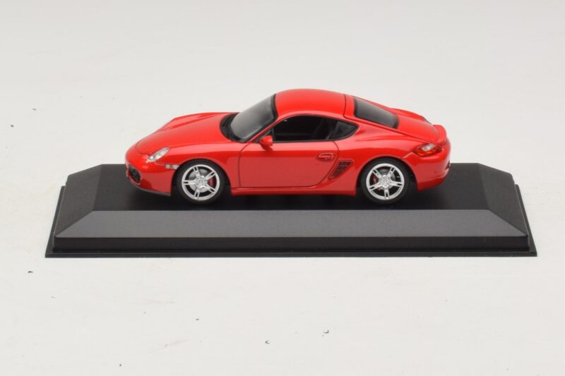 Porsche Cayman 987 S Rood Minichamps 1:43 400065620 Metaal