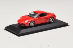 Porsche Cayman 987 S Rood Minichamps 1:43 400065620 Metaal — afbeelding 2 van 4