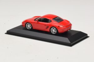 Porsche Cayman 987 S Rood Minichamps 1:43 400065620 Metaal — afbeelding 3 van 4