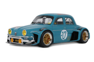 Renault Dauphine La Brute Green with Patina SEMA Best of Show Otto 1:18 OT1268 Hars