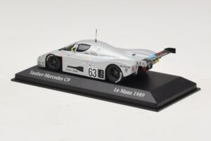 Sauber Mercedes C9 #63 J. Mass / M. Reuter / S. Dickens Winners 24 Hours of Le Mans 1989 Minichamps 1:43 B66041033 Metaal — afbeelding 3 van 5