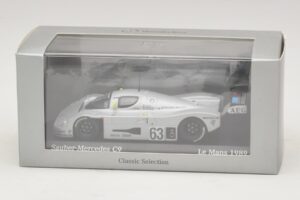 Sauber Mercedes C9 #63 J. Mass / M. Reuter / S. Dickens Winners 24 Hours of Le Mans 1989 Minichamps 1:43 B66041033 Metaal — afbeelding 5 van 5