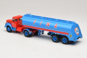 Scania L110S Tanksattelzug FINA Minichamps 1:43 499126970 Metaal — afbeelding 5 van 6