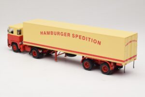 Scania LB111S Koffersattelzug Hamburger Spedition Minichamps 1:43 499123880 Metaal — afbeelding 5 van 6