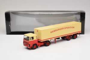Scania LB111S Koffersattelzug Hamburger Spedition Minichamps 1:43 499123880 Metaal — afbeelding 6 van 6
