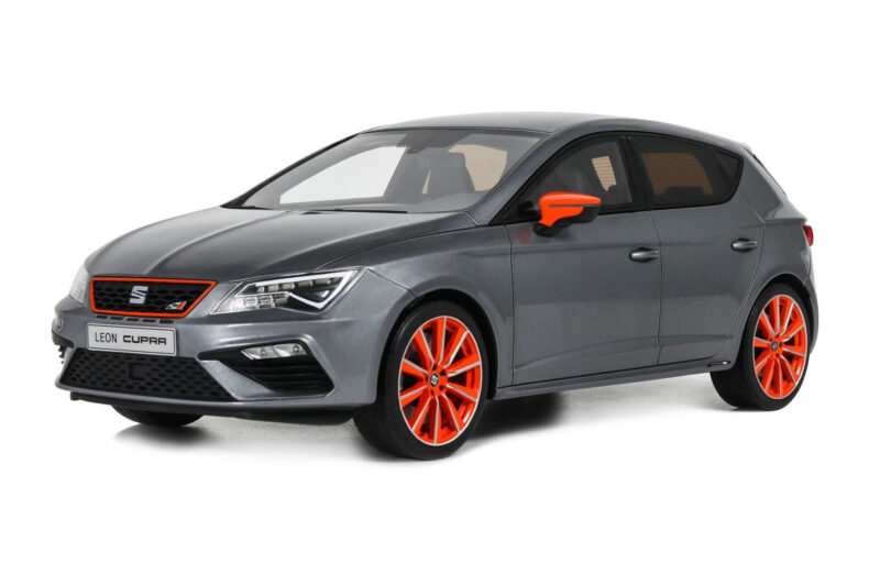 SEAT Leon Cupra Mk3 Performance Pack Monsoon Grey Otto 1:18 OT1306 Hars