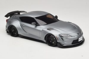 Toyota Supra A90 Prior Design Matt Silver GT Spirit 1:18 GT343 Hars