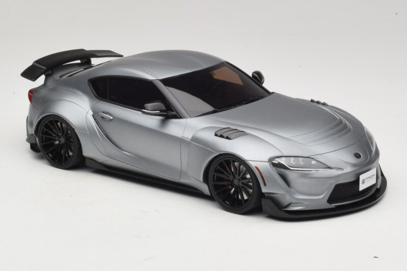 Toyota Supra A90 Prior Design Matt Silver GT Spirit 1:18 GT343 Hars
