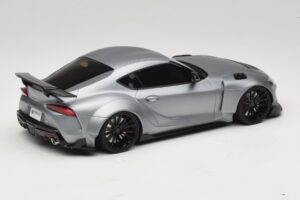 Toyota Supra A90 Prior Design Matt Silver GT Spirit 1:18 GT343 Hars — afbeelding 2 van 5