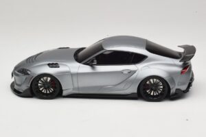 Toyota Supra A90 Prior Design Matt Silver GT Spirit 1:18 GT343 Hars — afbeelding 3 van 5