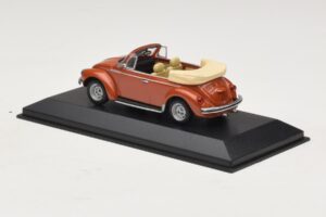 Volkswagen 1200 Cabriolet Hebmuller Rood Minichamps 1:43 430052032 Metaal — afbeelding 3 van 4