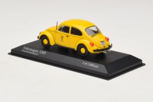 Volkswagen 1200 Deutsche Bundespost Minichamps 1:43 400057197 Metaal — afbeelding 3 van 4