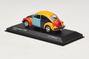 Volkswagen 1200 Harlekin Minichamps 1:43 400057102 Metaal — afbeelding 3 van 4