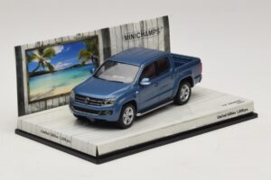 Volkswagen Amarok Blauw Metallic Minichamps 1:43 436058362 Metaal — afbeelding 2 van 5