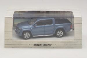 Volkswagen Amarok Blauw Metallic Minichamps 1:43 436058362 Metaal — afbeelding 5 van 5