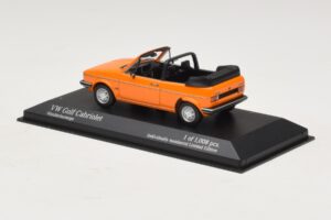 Volkswagen Golf Mk1 Cabriolet Oranje Minichamps 1:43 400055131 Metaal — afbeelding 3 van 4