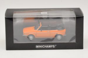 Volkswagen Golf Mk1 Cabriolet Oranje Minichamps 1:43 400055131 Metaal — afbeelding 4 van 4
