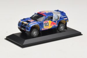 Volkswagen Race Touareg #103 B. Saby / R. Perin Winner Rally Por Las Pampas 2005 Vervangende Doos Minichamps 1:43 436055303-R — afbeelding 2 van 4