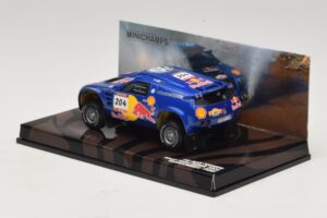 Volkswagen Race Touareg Red Bull #204 J. Kleinschmidt / F. Pons Dakar Rally 2005 Minichamps 1:43 436045304 Metaal — afbeelding 3 van 5
