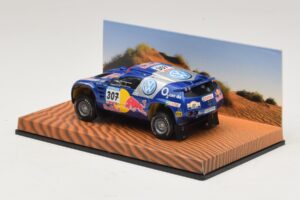 Volkswagen Race Touareg Red Bull #307 Dealer Editie 2005 Minichamps 1:43 7LO099400PD307 Metaal — afbeelding 3 van 5