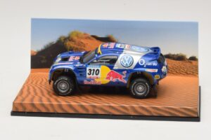 Volkswagen Race Touareg Red Bull #310 Dealer Editie 2005 Minichamps 1:43 7LO099400PD310 Metaal