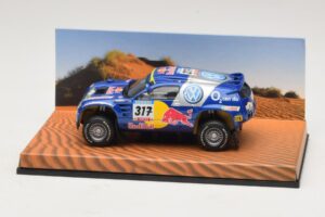 Volkswagen Race Touareg Red Bull #317 Dealer Editie 2005 Minichamps 1:43 7LO099400PD317 Metaal