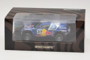 Volkswagen Race Touareg Red Bull #317 Gordon / von Zitzewitz Dakar Rally 2005 Minichamps 1:43 436055317 Metaal — afbeelding 5 van 5