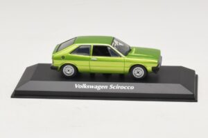 Volkswagen Scirocco Mk1 Groen Metallic Maxichamps 1:43 940050420 Metaal