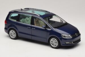 Volkswagen Sharan Blue Metallic Minichamps 1:18 110051000 Metaal — afbeelding 5 van 8