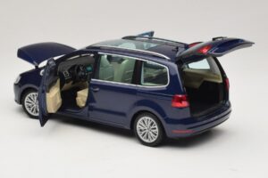 Volkswagen Sharan Blue Metallic Minichamps 1:18 110051000 Metaal — afbeelding 7 van 8