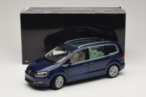 Volkswagen Sharan Blue Metallic Minichamps 1:18 110051000 Metaal — afbeelding 8 van 8