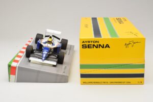 Williams FW16 Renault #2 A. Senna San Marino GP 1994 Minichamps 1:18 543941833 Metaal — afbeelding 7 van 7