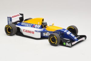 Williams Renault FW15C #0 D. Hill 1993 Minichamps 1:18 180930000 Metaal — afbeelding 4 van 7