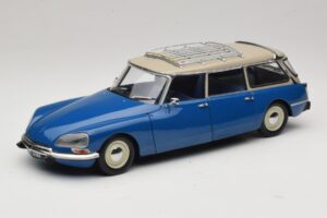 Citroën DS 21 Break Danube Blue Norev 1:18 181772 Metaal