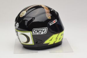 AGV Helm V. Rossi MotoGP Jerez Test 2007 Minichamps 1:2 327070046 Metaal — afbeelding 4 van 7