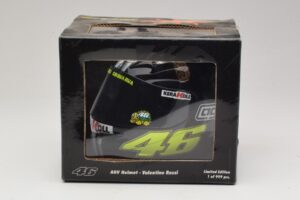 AGV Helm V. Rossi MotoGP Jerez Test 2007 Minichamps 1:2 327070046 Metaal — afbeelding 7 van 7