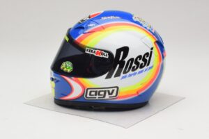 AGV Helm V. Rossi MotoGP Sepang 2005 Minichamps 1:2 327050066 Metaal — afbeelding 2 van 8