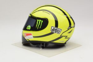 AGV Helm V. Rossi MotoGP Valencia Test 2009 Minichamps 1:2 327100066 Metaal — afbeelding 2 van 7