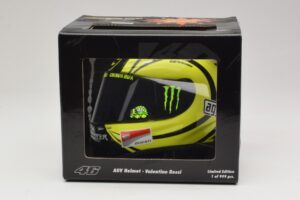 AGV Helm V. Rossi MotoGP Valencia Test 2009 Minichamps 1:2 327100066 Metaal — afbeelding 7 van 7
