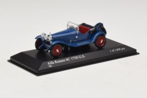 Alfa Romeo 6C 1750 G.S. Blauw Minichamps 1:43 400120431 Metaal — afbeelding 2 van 5