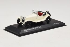 Alfa Romeo 6C 1750 G.S. Wit Minichamps 1:43 400120430 Metaal — afbeelding 2 van 5