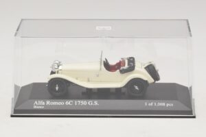 Alfa Romeo 6C 1750 G.S. Wit Minichamps 1:43 400120430 Metaal — afbeelding 4 van 5