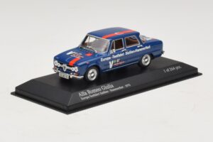 Alfa Romeo Giulia Europa-Testfahrt Sizilien-Hammerfest Minichamps 1:43 400120905 Metaal — afbeelding 2 van 5