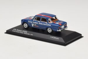 Alfa Romeo Giulia Europa-Testfahrt Sizilien-Hammerfest Minichamps 1:43 400120905 Metaal — afbeelding 3 van 5