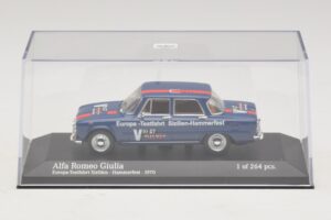 Alfa Romeo Giulia Europa-Testfahrt Sizilien-Hammerfest Minichamps 1:43 400120905 Metaal — afbeelding 4 van 5