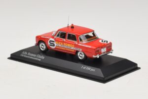 Alfa Romeo Giulia ONS Rennstreckensicherung 1973 Minichamps 1:43 400120994 Metaal — afbeelding 3 van 5